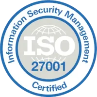 VisionR certified ISO 27001